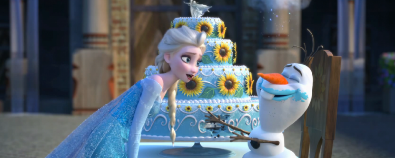 Olaf dans un court métrage en attendant « La Reine des Neiges 2