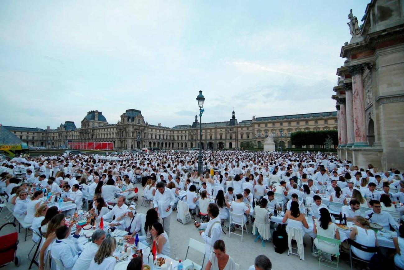 Le Dîner en blanc de Paris, c'est pour bientôt FranceSoir