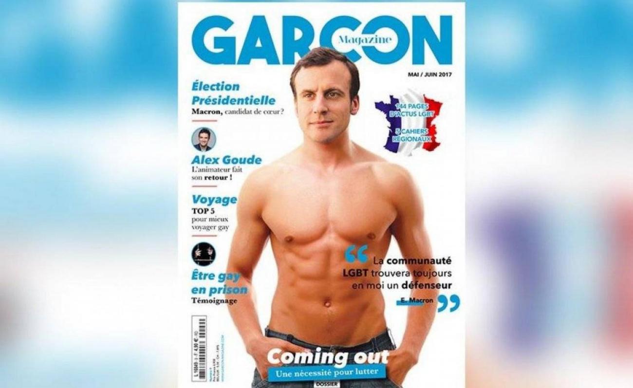 Présidentielle 2017 Macron En Une D Un Magazine Gay Francesoir