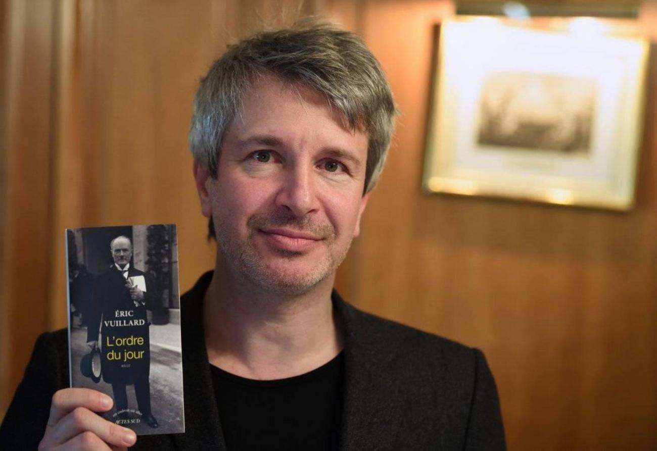 Le Prix Goncourt Décerné à Eric Vuillard Pour Lordre Du Jour