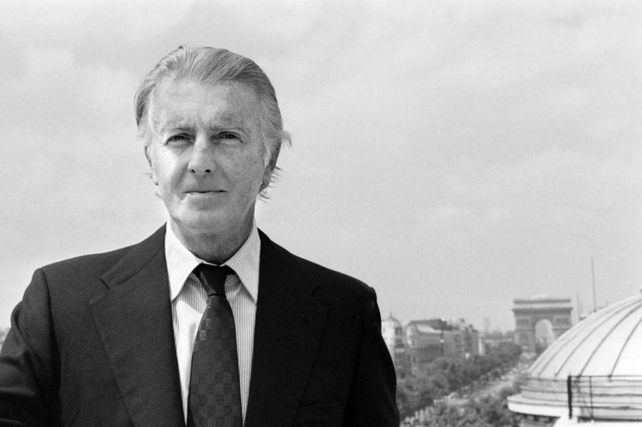 Le couturier Hubert de Givenchy est mort, son compagnon annonce la nouvelle  (communiqué) | FranceSoir