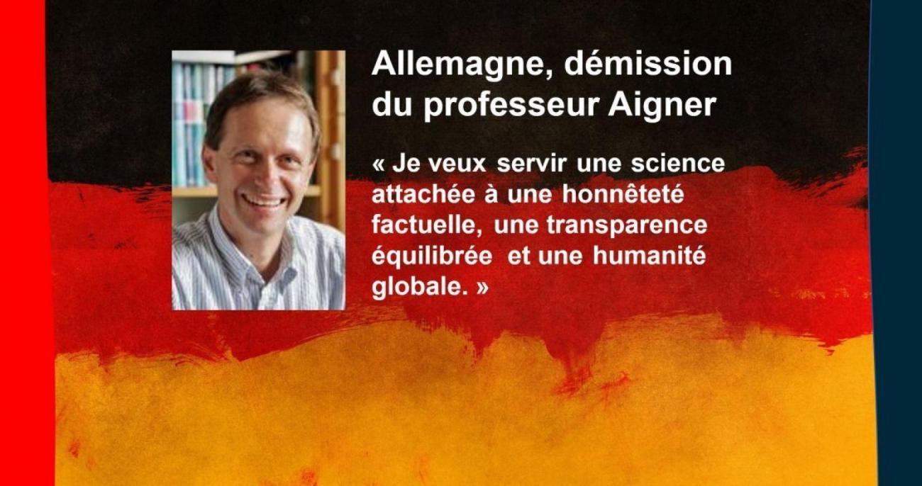 Allemagne d mission du Pr Aigner en d saccord avec la science