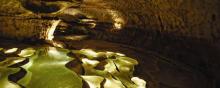 La grotte de Saint Marcel (Ardèche).