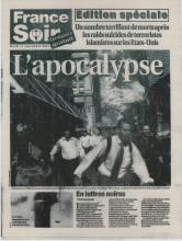 Une FranceSoir 11.09.2001 11 Septembre