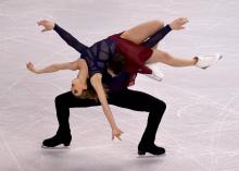  Gabriella Papadakis et Guillaume Cizeron dance sur glace