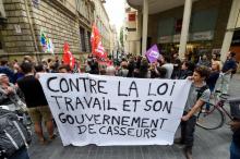 Manifestation contre la loi travail, le 29 juin 2016 à Bordeaux