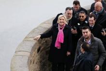 Marine Le Pen au Zénith de Nantes le 26 février 2017