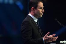 Benoît Hamon, candidat du PS à la présidentielle lors des Rencontres de l'Udecam (Union des Entrepri