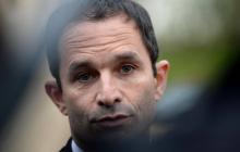 Benoît Hamon le 23 mars, 2017 à Strasbourg