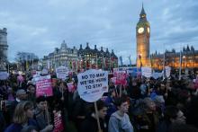 Le ministre du Brexit David Davis, le 7 mars 2017 à Londres