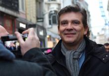 Arnaud Montebourg le 16 janvier 2017 à Paris