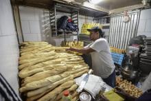 Dans une boulangerie expropriée par le gouvernement à Caracas, le 17 mars 2017