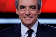 François Fillon sur France 2 dans "L'émission politique", le 23 mars 2017 à Paris