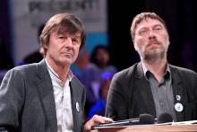 Nicolas Hulot le 17 octobre 2016 à Rabat