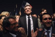 François Fillon devant la Fédération nationale des chasseurs le 14 mars 2017 à Paris