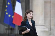 La secrétaire d'État chargée de l'aide aux Victimes, Juliette Méadel, le 8 février 2017au palais de 