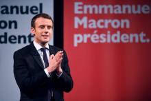 Emmanuel Macron le 8 mars à Paris