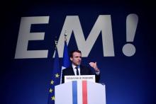 Emmanuel Macron, le 2 mars, à Paris