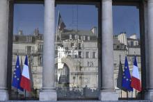 Le palais de l'Elysée, le 15 février 2017 à Paris