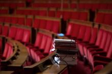 Le président de l'Assemblée nationale Claude Bartolone le 18 janvier 2017 à Paris