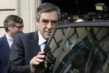 François Fillon le 29 mars 2017 à Paris