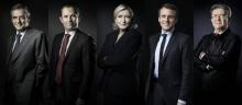 Emmanuel Macron et Marine Le Pen seraient au coude-à-coude au premier tour de l'élection présidentie