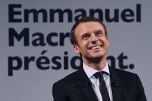 Emmanuel Macron le 8 mars 2017 à Paris