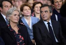 Penelope et François Fillon lors du meeting du 29 janvier 2017 à Paris