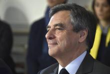 François Fillon, candidat de la droite à la présidentielle, le 17 février 2017 à Tourcoing