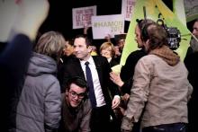 Benoît Hamon en meeting le 1er mars 2017 à Brest