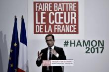 Benoît Hamon le 12 mars 2017 à Fort-de-France