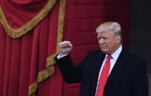 Donald Trump lors de son investiture, le 20 janvier 2017 à Washington