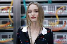 L'actrice franco-américaine Lily-Rose Depp.