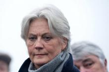 Penelope Fillon lors d'une cérémonie de dépôt de gerbe à Sablé-sur-Sarthe le 11 décembre 2016