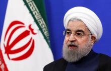 Le président iranien Hassan Rohani le 17 janvier 2017 à Téhéran