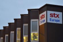 Les bureaux de STX à Saint-Nazaire, le 4 janvier 2017