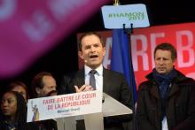 Benoît Hamon le 18 avril 2017 à Toulouse