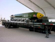 Moab bombe non-nucléaire etats-unis afghanistan donald trump