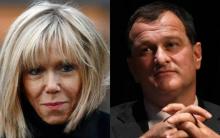 Louis Aliot Marine Le Pen Brigitte Macron Emmanuel Macron Couple Première dame Premier homme Photos