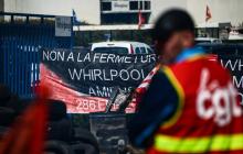 L'usine Whrilpool à Amiens le 25 avril 2017