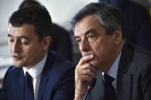 François Fillon, candidat de la droite à la présidentielle, va visiter un centre social, le 17 févri