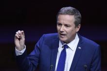 Nicolas Dupont-Aignan le 22 mars 2017 à Paris