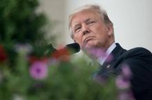 Le président américain Donald Trump, le 29 mai 2017 à Arlington aux Etats-Unis