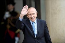 Le ministre de l'Intérieur, Gérard Collomb arrivant à l'Élysée pour participer au premier conseil de