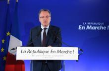 Richard Ferrand, secrétaire général de La République en marche, le 11 mai 2017 à Paris