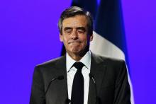 François Fillon à Caen, le 16 mars 2017