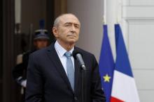 Le ministre de l'Intérieur Gérard Collomb à Paris le 17 mai 2017