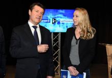 Christian Estrosi et Marion Maréchal-Le Pen, à Marseille le 8 décembre 2015