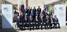 Les ministres des Finances du G7 réunis à Bari en Italie, le 13 mai 2017