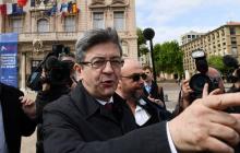 Le leader de La France Insoumise Jean-Luc Mélenchon, le 11 mai 2017 à Marseille